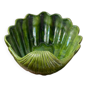 Ceramic clam salad bowl