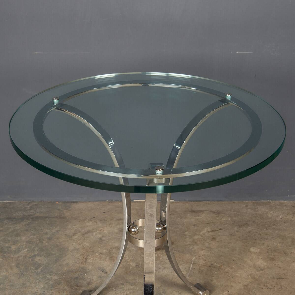 A set of four bar tables from the waldorf hotel, new york c.1940