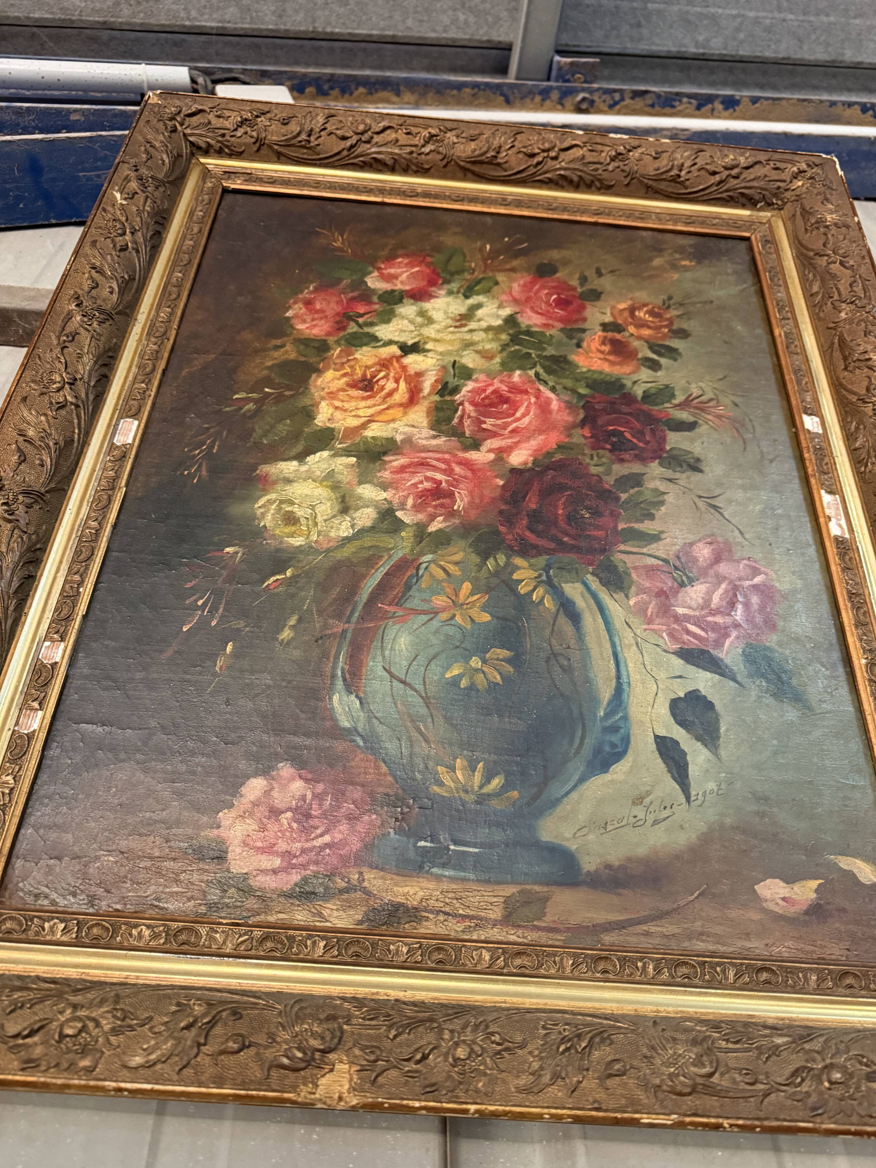 Still life oil on canvas