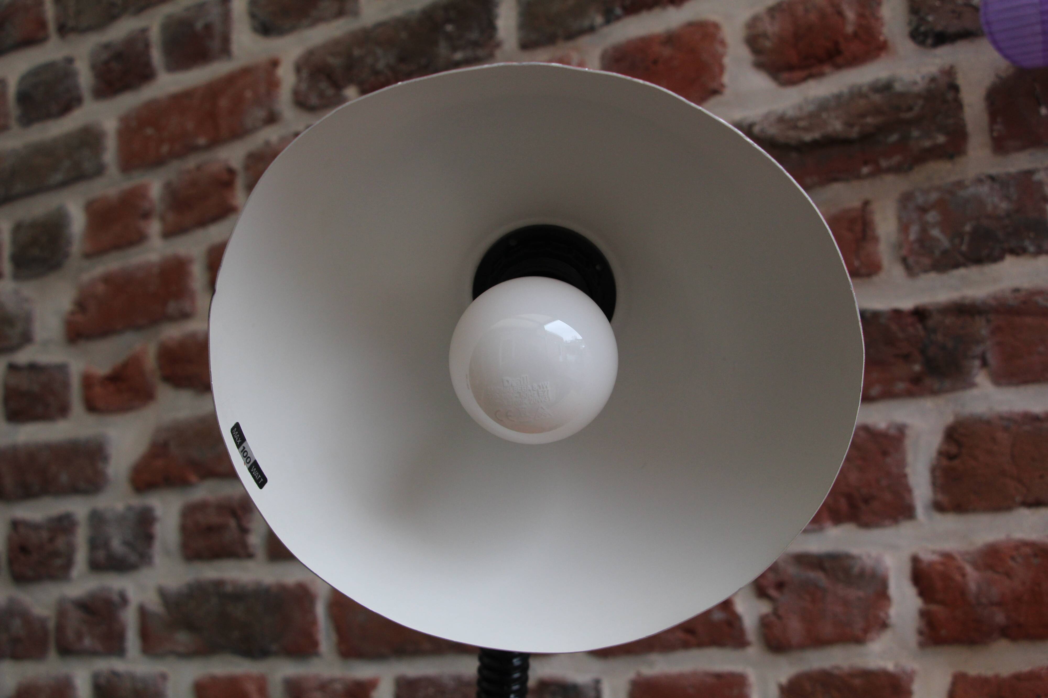 Red desk lamp Veneta Lumi 70's