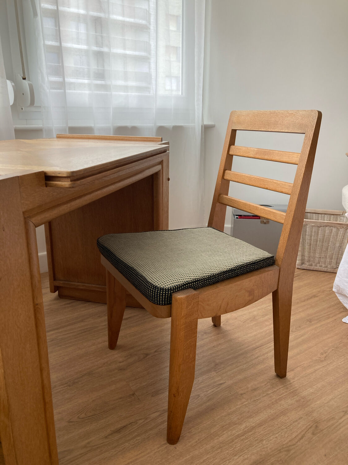 Bureau et chaise Guillerme et Chambron