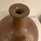 Signed stoneware vase