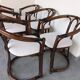 Set of six chairs Italy 1970s