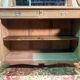 Two-body sideboard in solid oak, Art Nouveau period