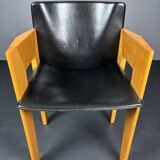 set 6 Modernist dining chairs by Arnold Merckx for Arco, Dutch design 1980s
