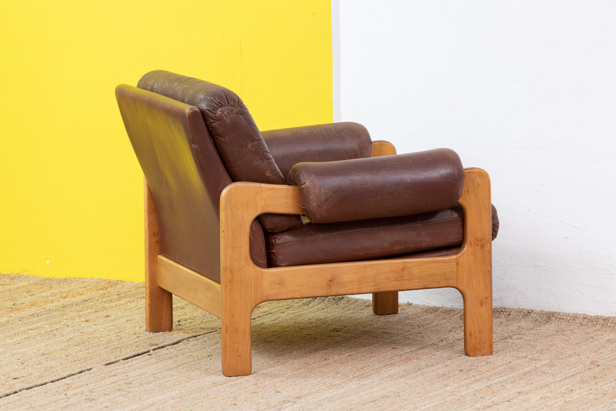 Fauteuil Scandinave Vintage – 80 cm