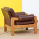 Fauteuil Scandinave Vintage – 80 cm