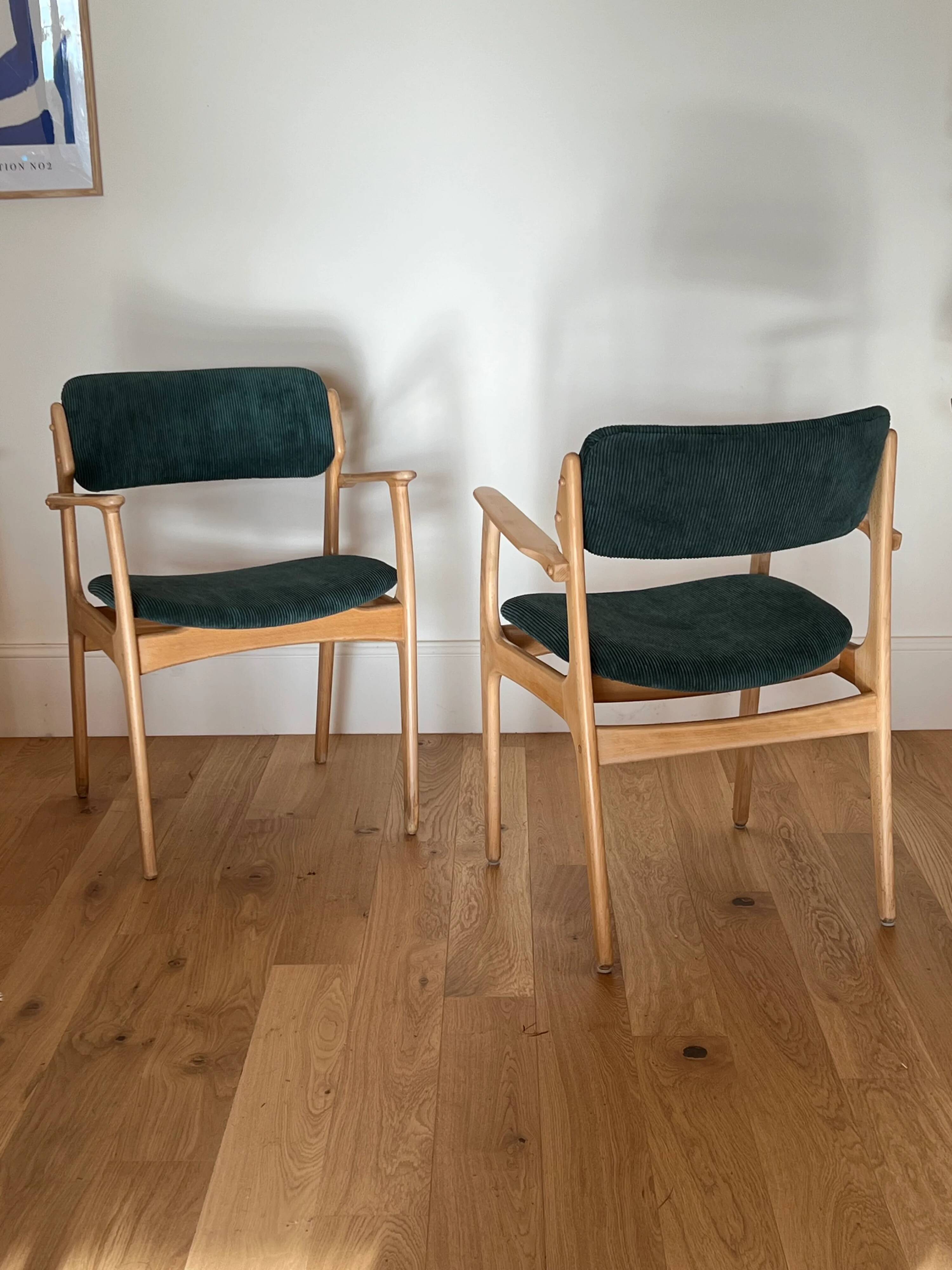 Vintage Danish armchair "Model 50" – Erik Buch for O.D. Møbler, 1960s (2 available)