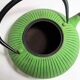 Flat cast iron teapot