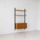 Wall shelf wood and metal