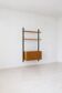 Wall shelf wood and metal