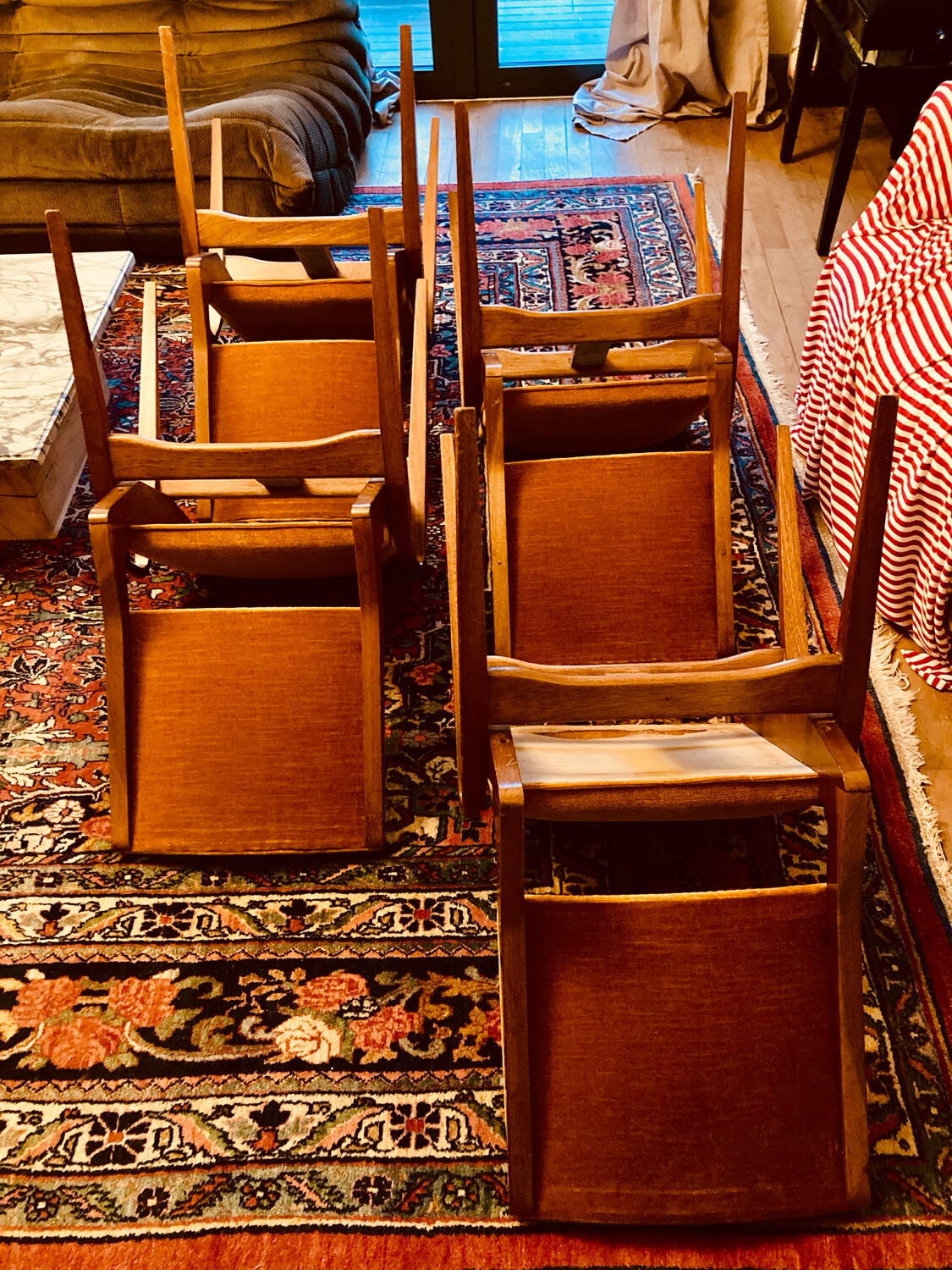 4 chairs Maurice Pré