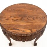 Round coffe table from circa 1910
