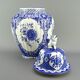 Potiche vase en faïence de Delft en Hollande