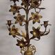 Gilded bronze candelabra, France, late 19th century