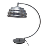 Art Deco Aluminor chrome lamp 1980s