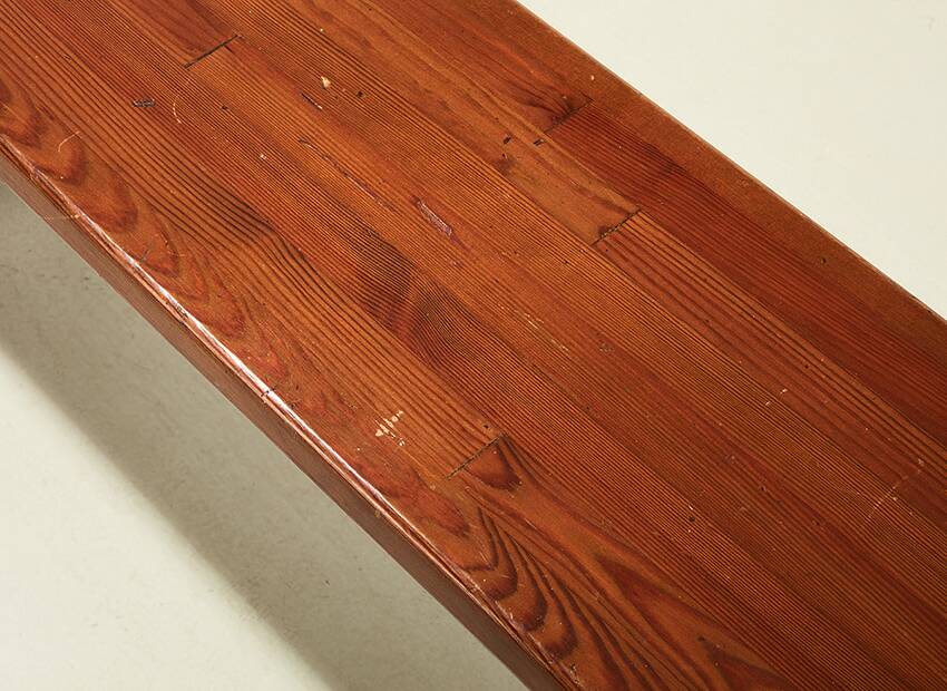 Ilmari Tapiovaara Early Pirkka Bench for Laukaan Puu Finland 1950s