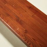 Ilmari Tapiovaara Early Pirkka Bench for Laukaan Puu Finland 1950s