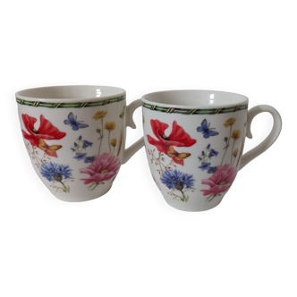 2 tasses "wild Garden" de Janneke Brinkman