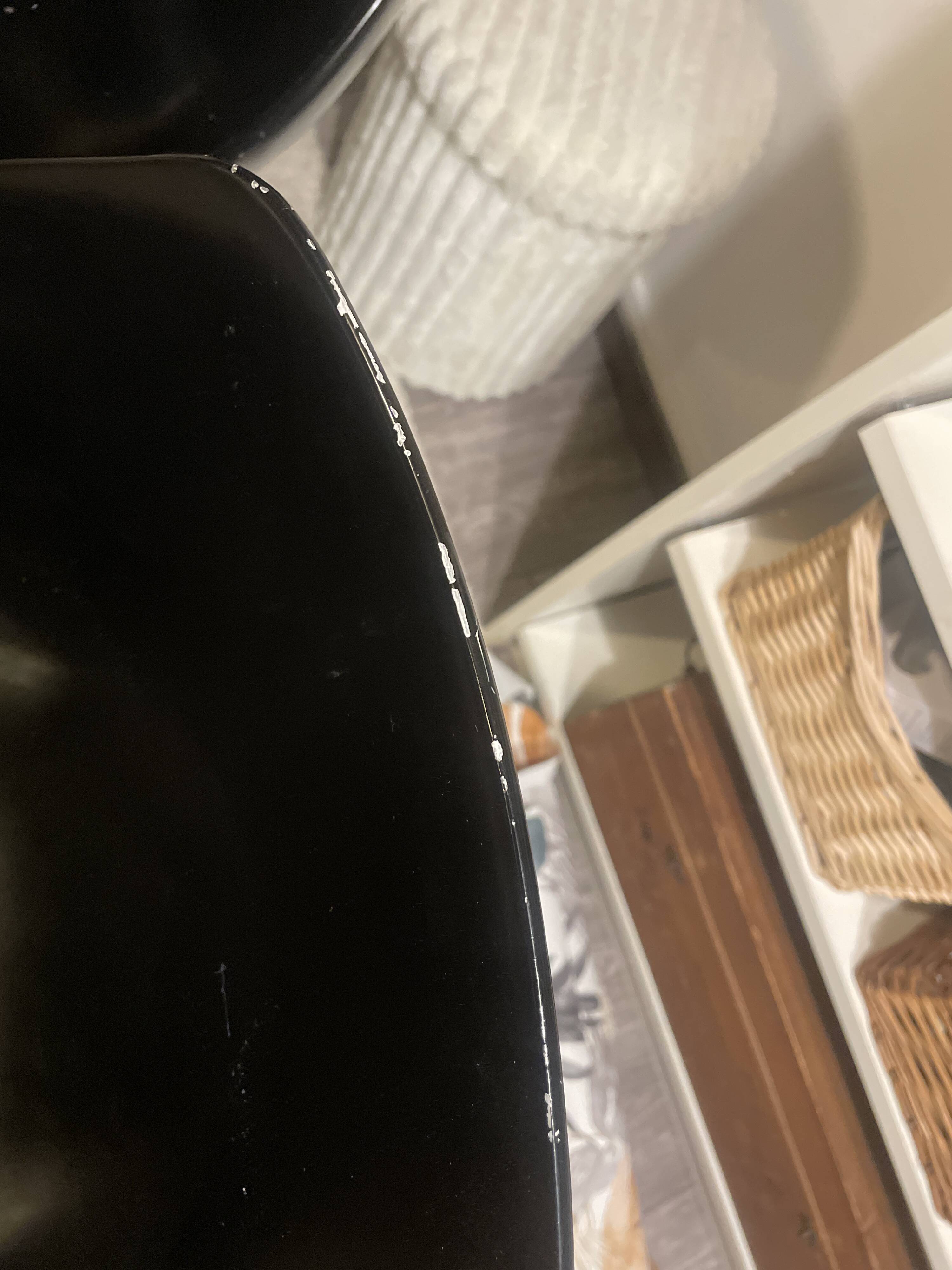 3 Shell chairs Pierre Guariche – Reissue Maisons du Monde – Black