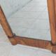 Empire mirror in mahogany