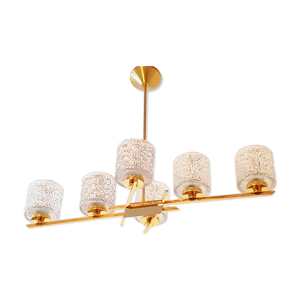 Lustre vintage 1950 en