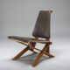French S46 Dromadaire Chair by Pierre Chapo for Ebenisterie Seltz, 1970s