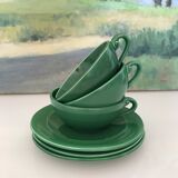 Set 3 green cups