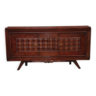 Buffet enfilade sideboard chene Style Charles Dudouyt art deco 1940