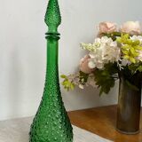Vintage Empoli glass carafe from Italy