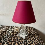 Crystal floor lamp