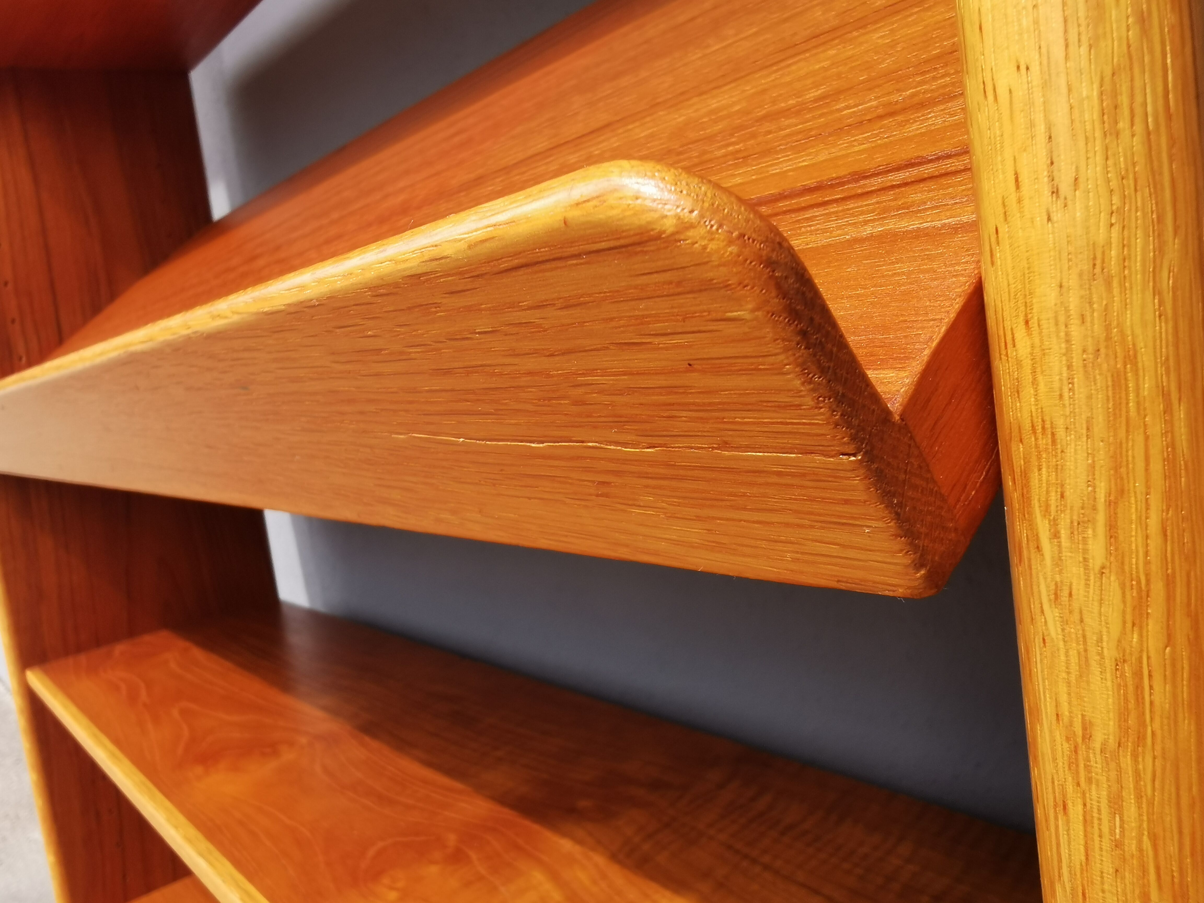 Scandinavian teak library