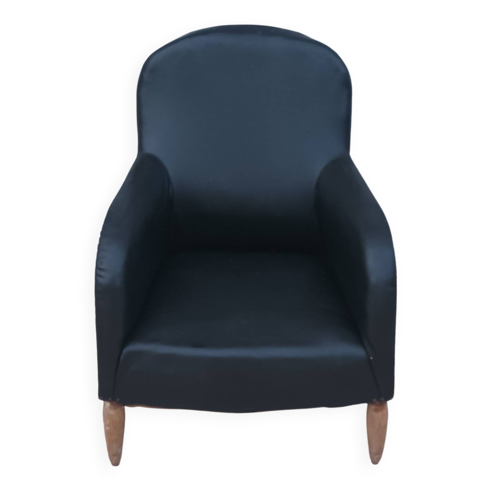 Art Deco period leather armchair