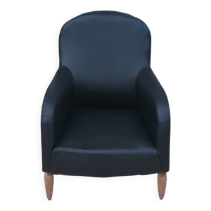Fauteuil en cuir époque