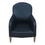 Art Deco period leather armchair