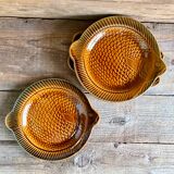 6 fish plates Sarreguemines France