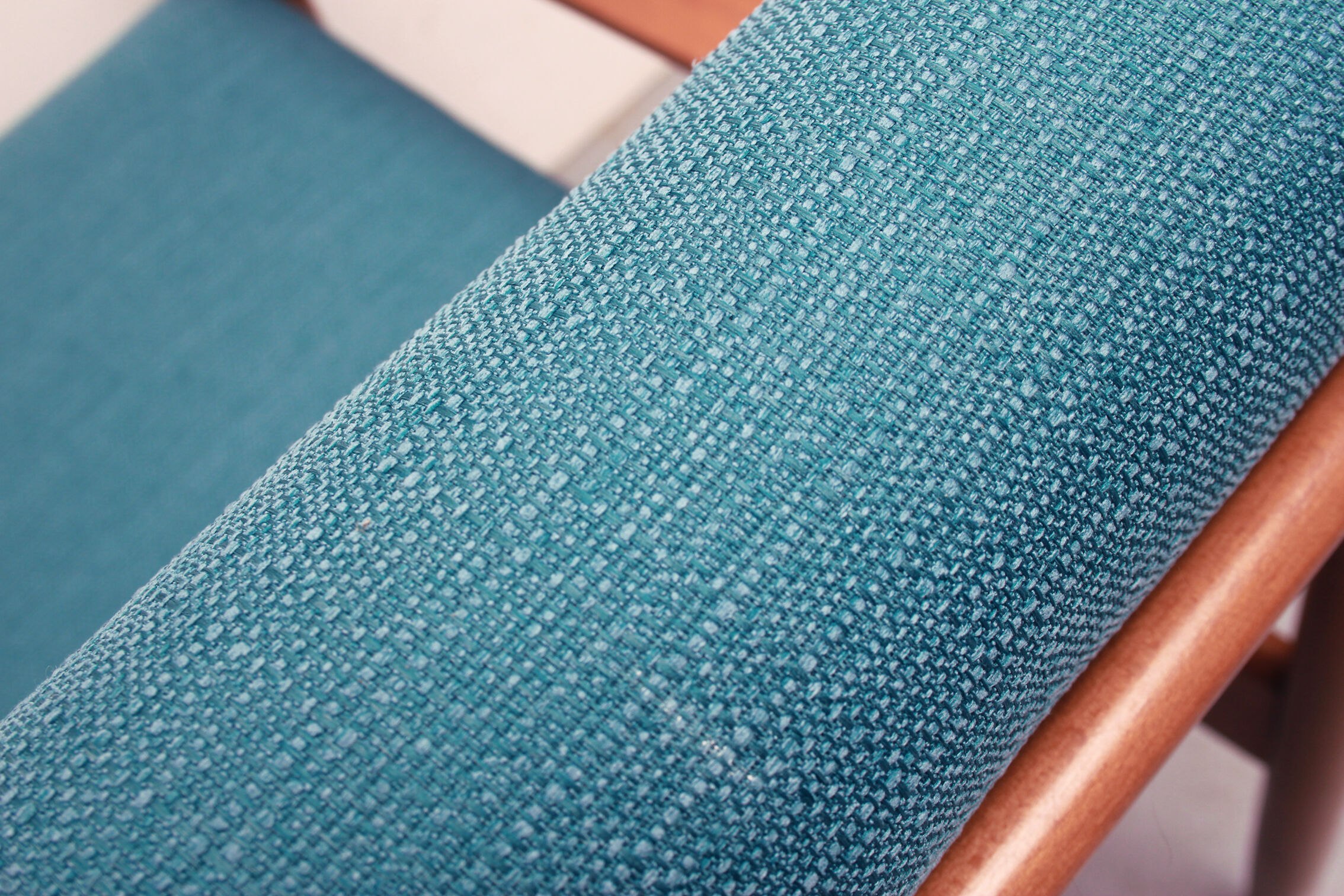 1960s armchair in petrol