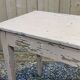 Beech desk table from the 1950s