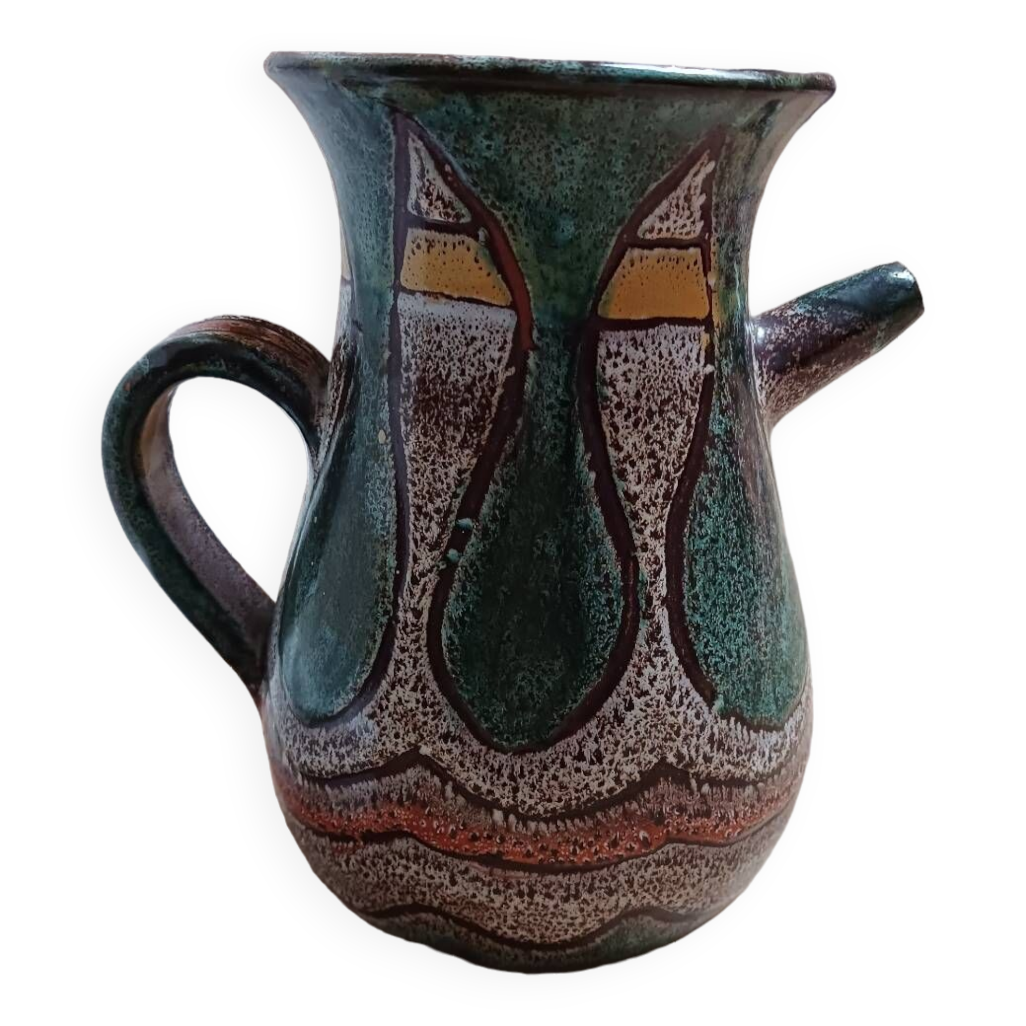 Vallauris ceramic pitcher