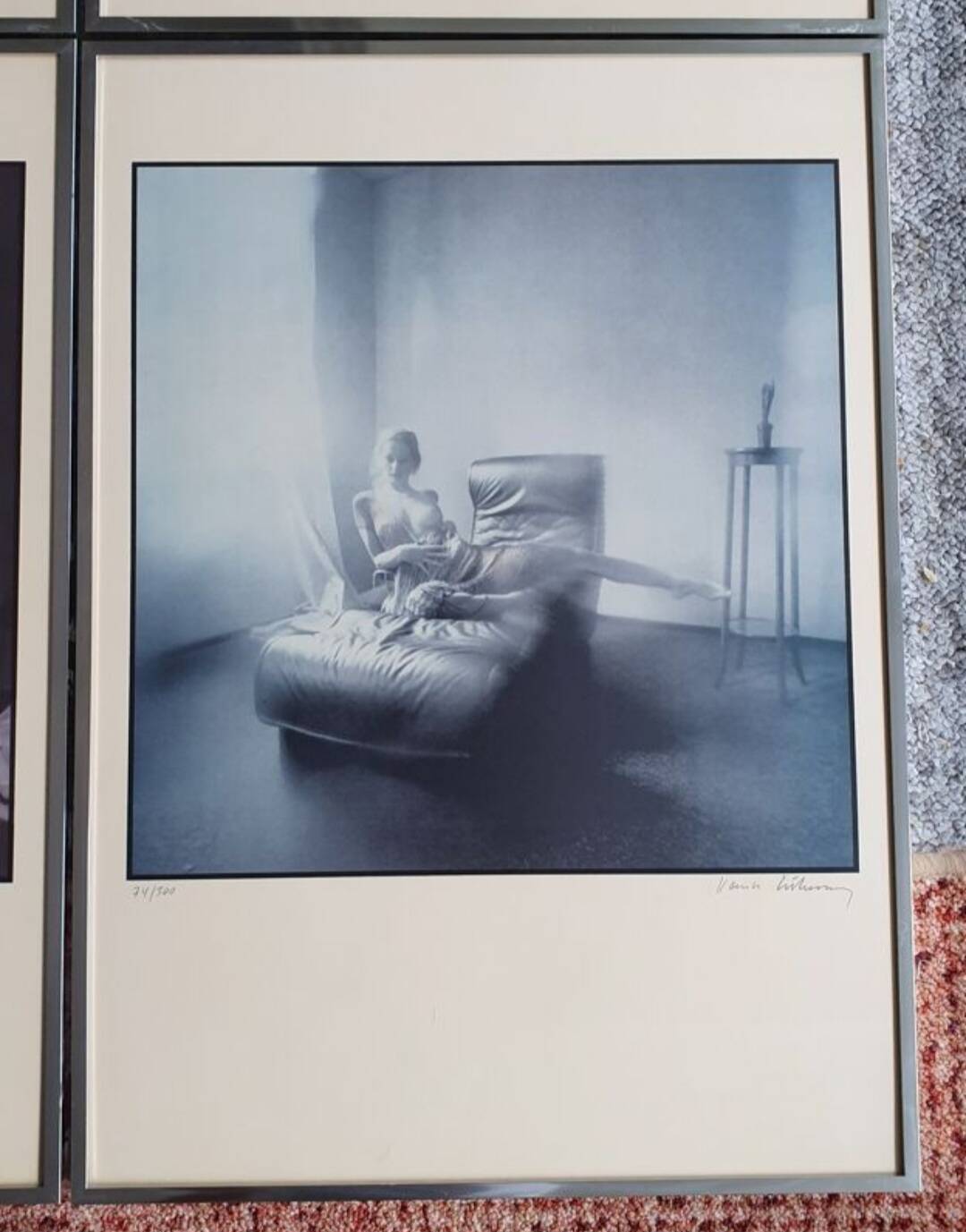 Set of 6 photos of Karin Szekessy for Knoll International