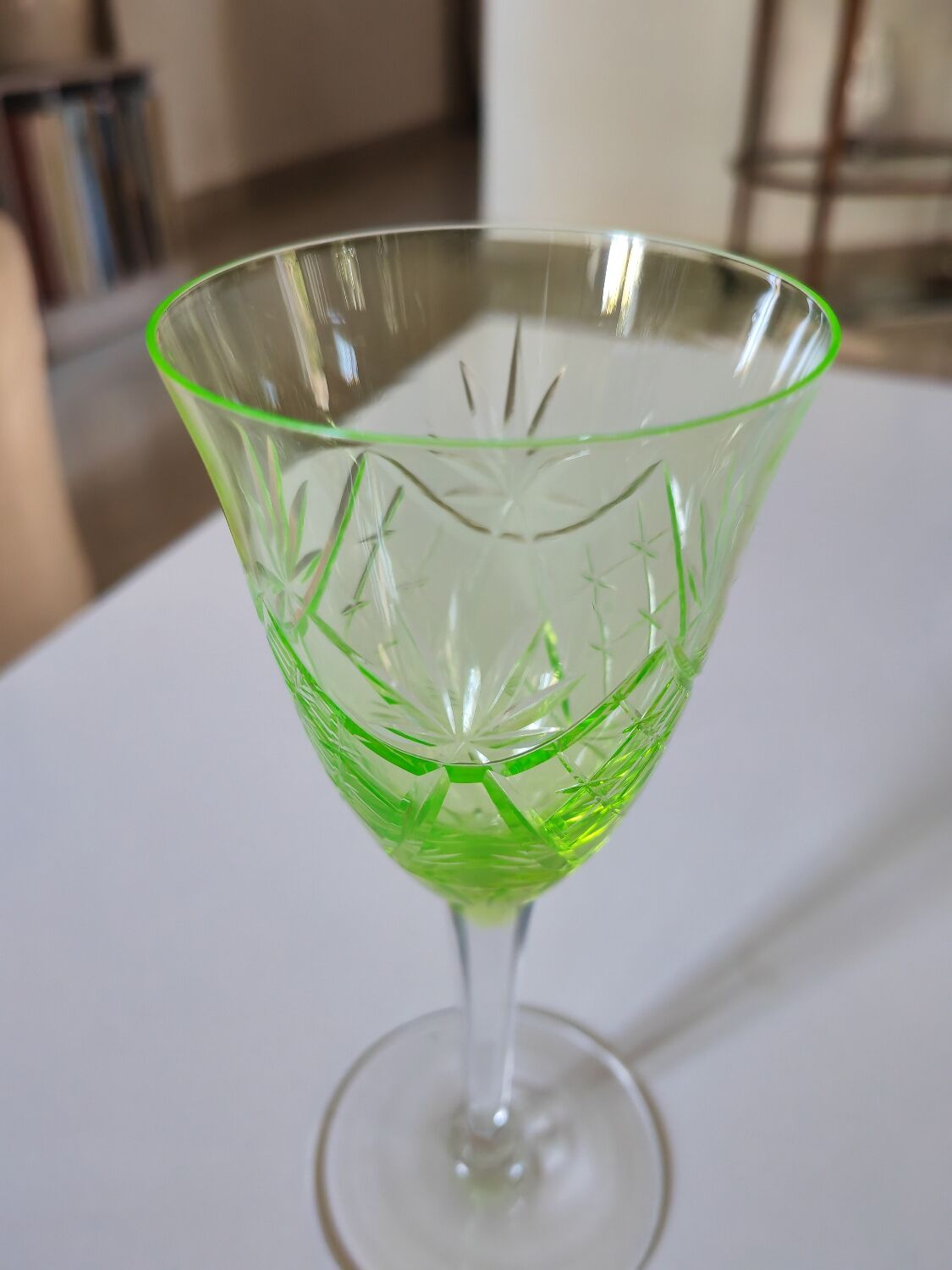 Old uranium glass
