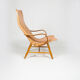 Original armchair from the 1940/40s in birch