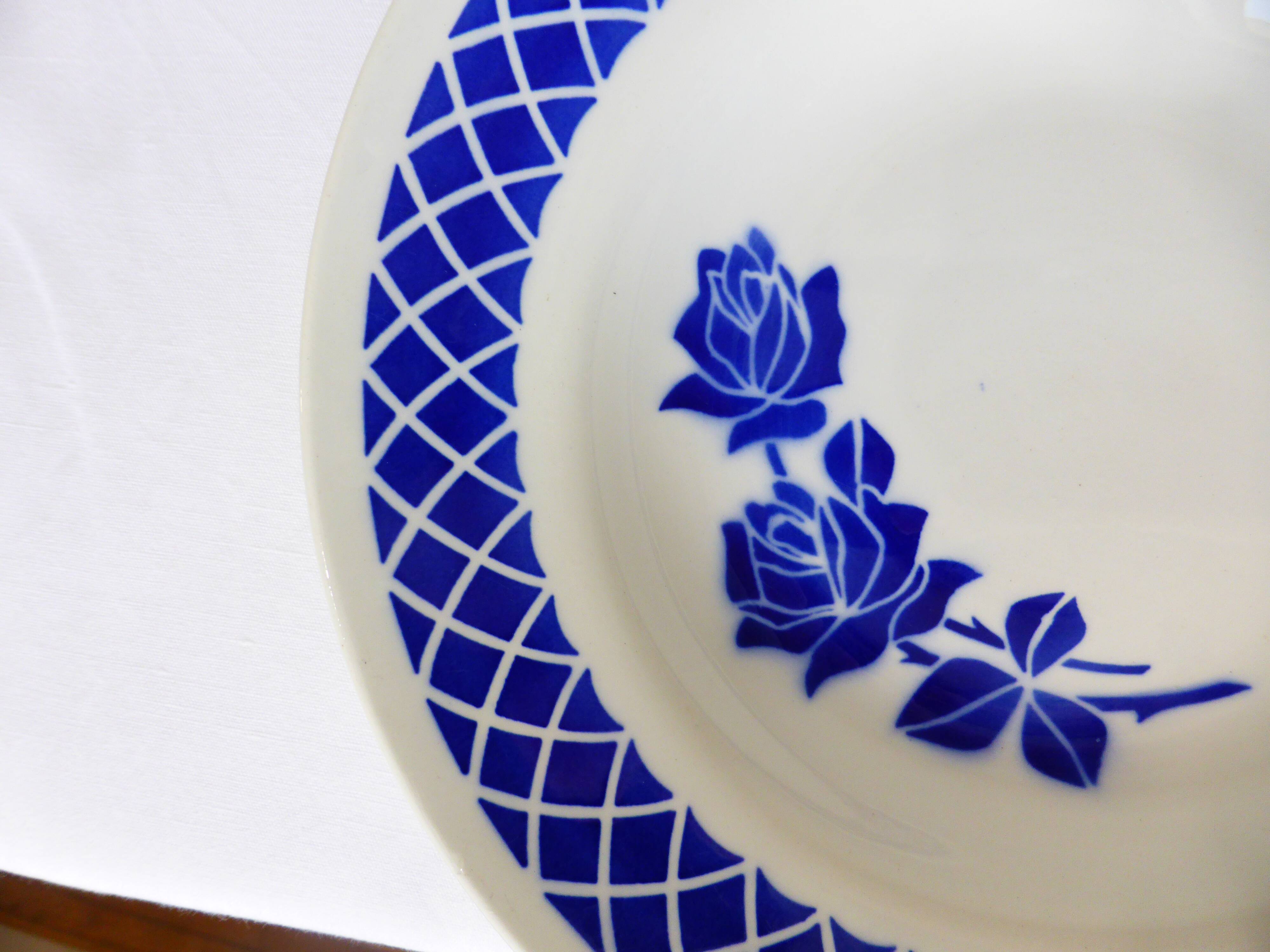 3 vintage soup plates 220638