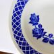 3 vintage soup plates 220638