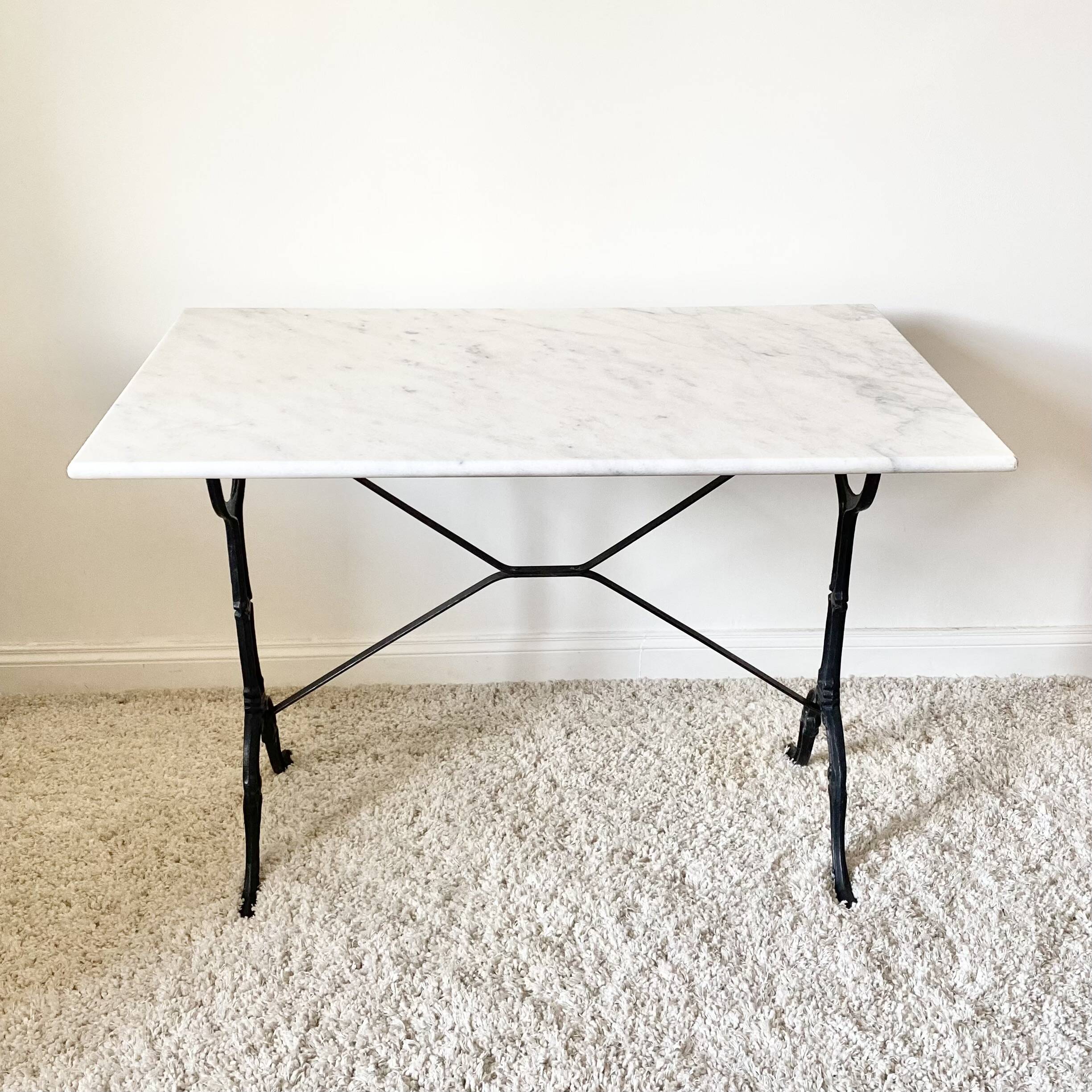 Parisian bistro table