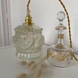 Lamp with vintage globe