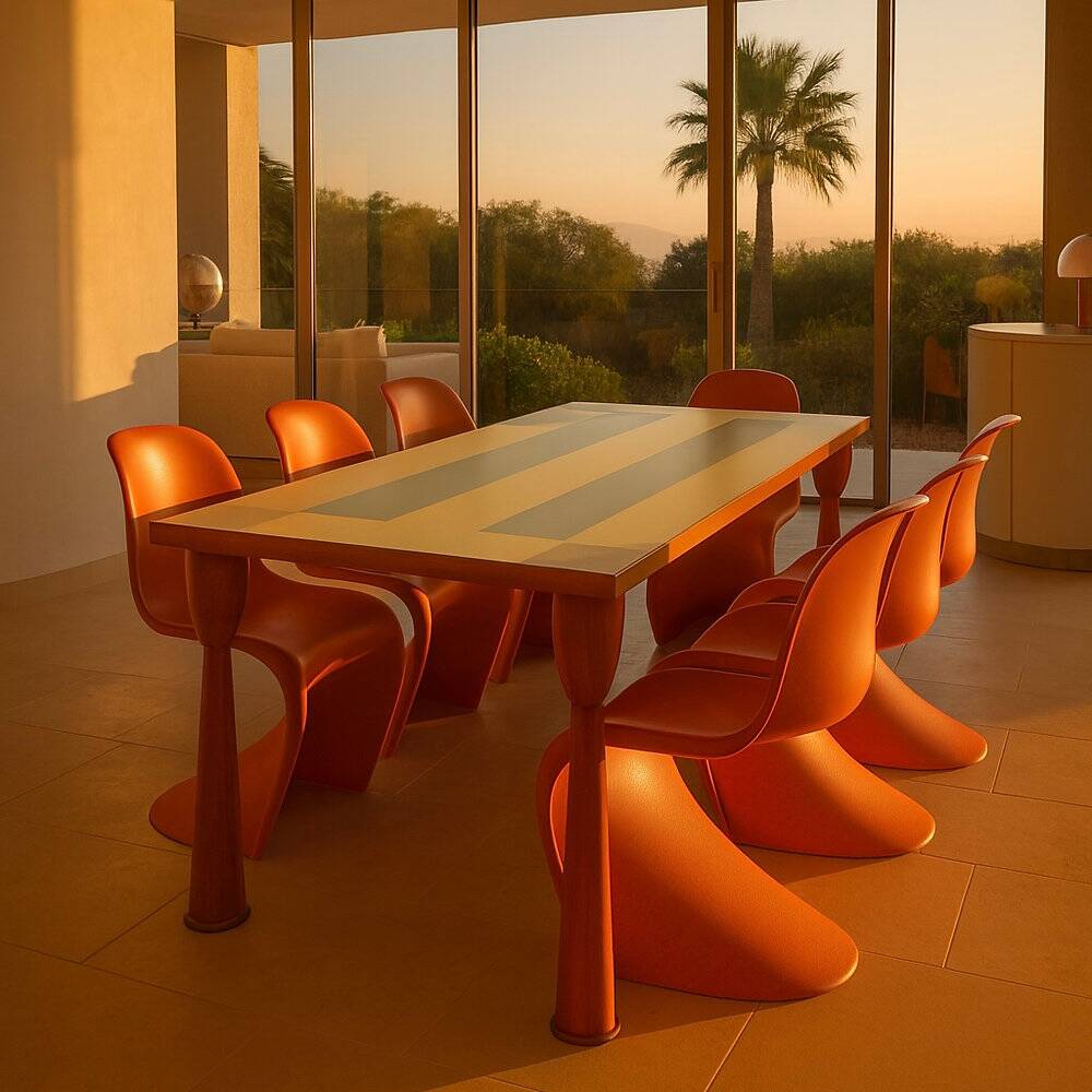 Table Alicudi par Ettore Sottsass pour Zanotta