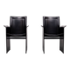 Pair Arm Chairs Arrben model solaria 1970s Italy