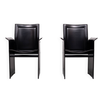 Pair Arm Chairs Arrben model solaria 1970s Italy