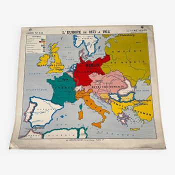 Map no. 232: Europe from 1871 to 1914